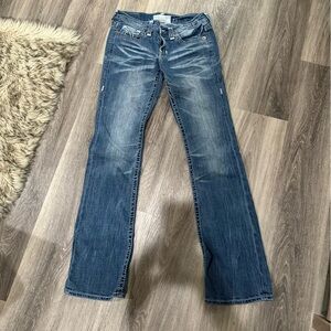 Big Star Women's Boot Cut Jeans in Blue